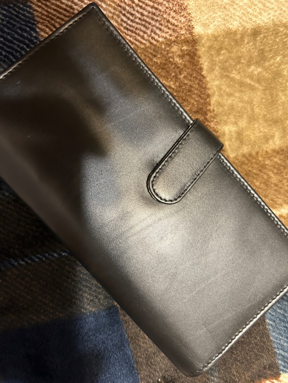Classic Black Leather Women's Wallet